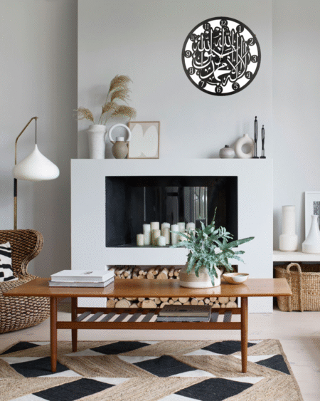 Wooden Silent Non-Ticking Wall Clock for Home Stylish Latest Designer Wall Clock for Home Living Room Bedroom Office Hall